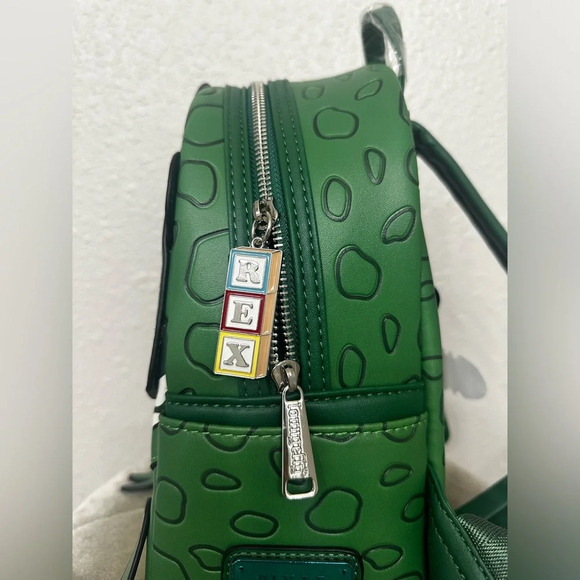 Loungefly Rex Dinosaur Cosplay Mini Backpack Disney Toy Story NEW Limited - Picture 7 of 9